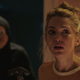 Jessica Rothe is running from a giant baby in Happy Death Day. Image: Universal